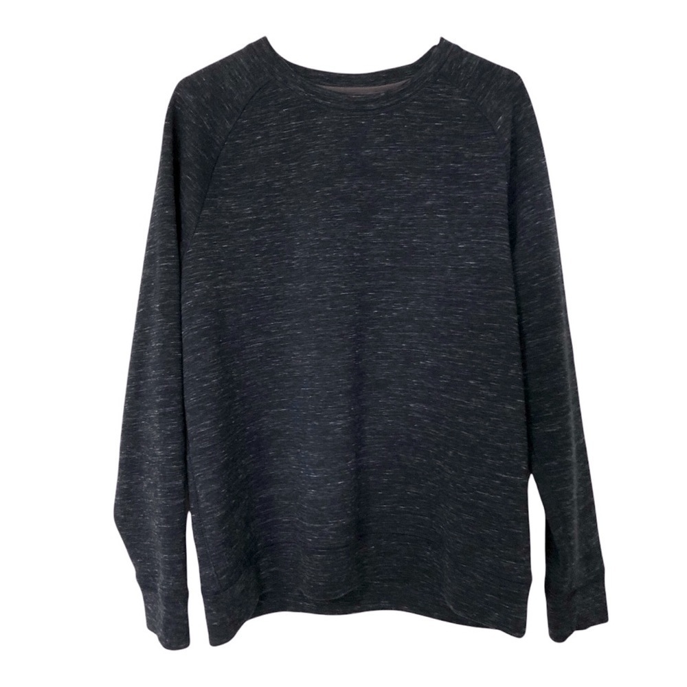 Gerry Men Crew Neck Sweater Blue/Gray Large